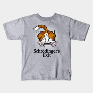 Schrodinger's Exit Kids T-Shirt